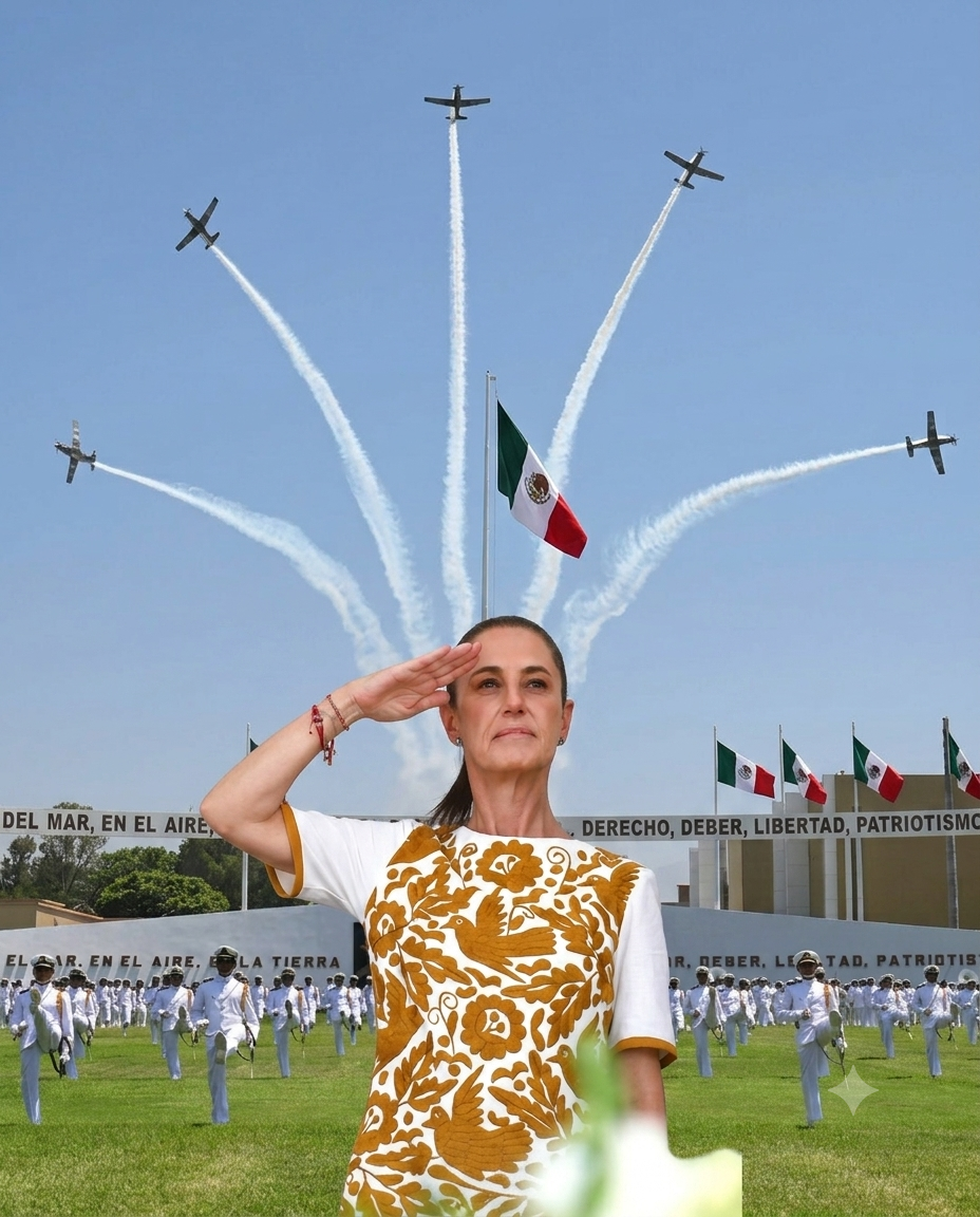 &ldquo;M&eacute;xico cree en ustedes&rdquo;: Encabeza Claudia Sheinbaum graduaci&oacute;n en la Heroica Escuela Naval Militar